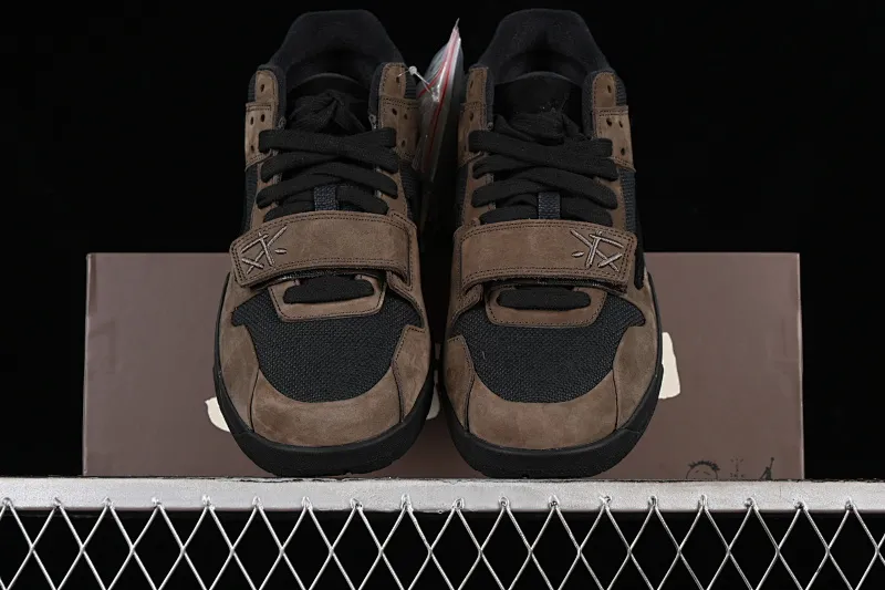 All categories Air Jordan Jordan series basketball shoes Air Jordan 1 Low LW version Travis Scott x Jordan Cut The Check AJ1 Joe 1 hook and loop fashion basketball shoes FZ8117-204